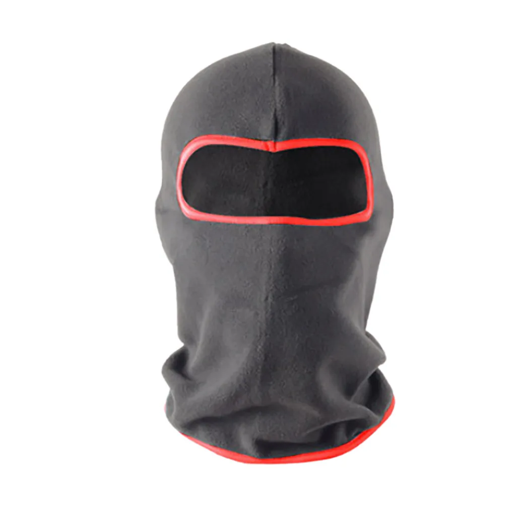 Теплые камуфляжные теплые Флисовые Балаклавы зимние велосипедные лыжные кепки