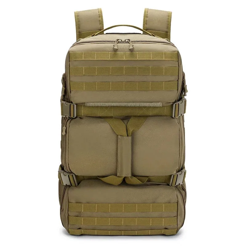

Военный водонепроницаемый нейлоновый рюкзак на плечо, тактический вместительный дорожный ранец для треккинга, скалолазания, 65 л