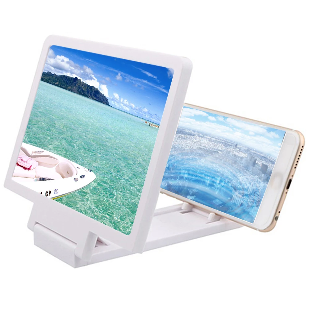 

Universal Mobile Phone Screen Magnifier Holder Cell Phone Video Amplifier Projector Bracket Desktop Holder Stand For Phone