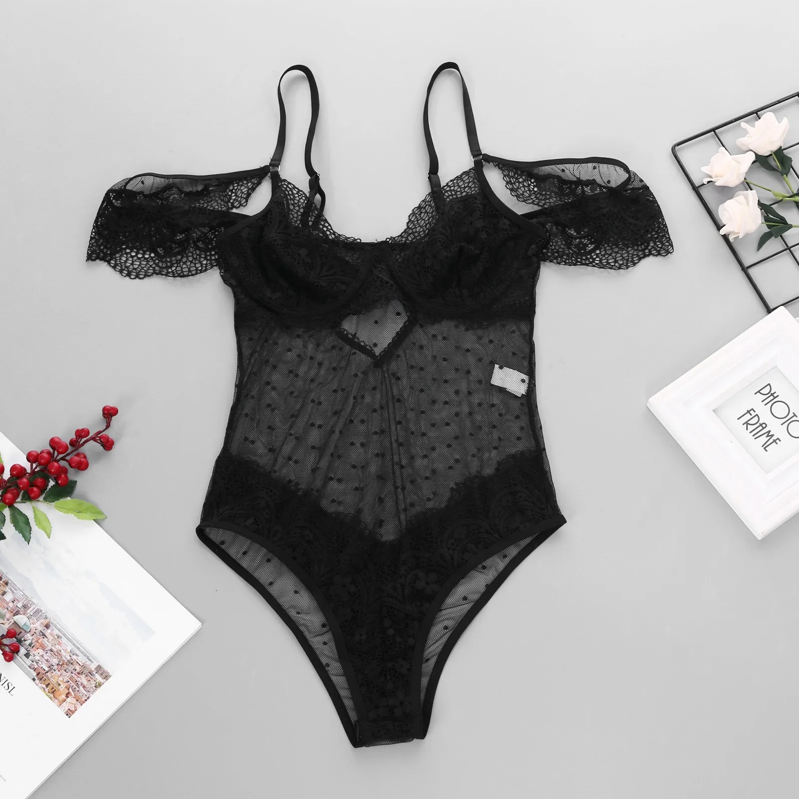 1 шт. эротическое женское бельё Babydoll для Для женщин одежда сна сексуальное