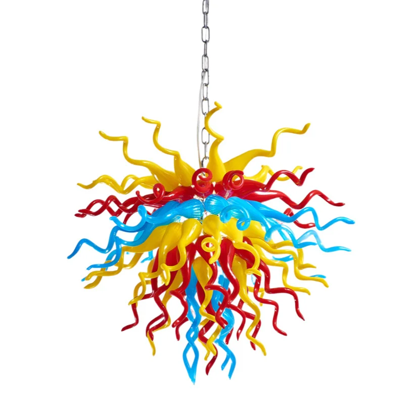 

Art Deco Lamps LED Pendant Lamp Home Hotel Decor Multi Color Modern Chandelier for Dining Room