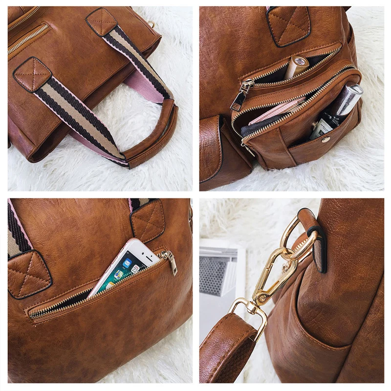 Брендовые женские сумки роскошные на плечо из искусственной кожи вместительные