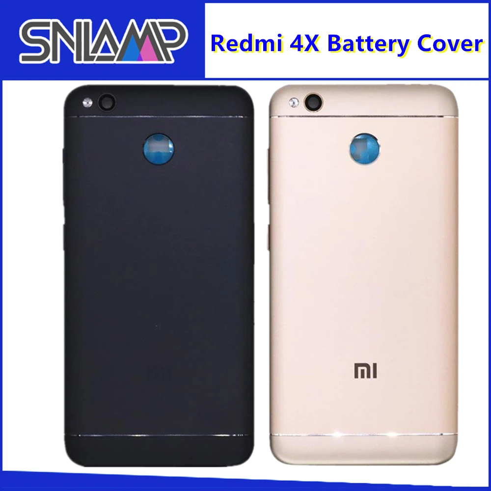 Для Redmi 4X Крышка батарейного отсека задняя дверь корпус средняя панель запасные части с инструментами для Xiaomi Redmi4X задняя крышка