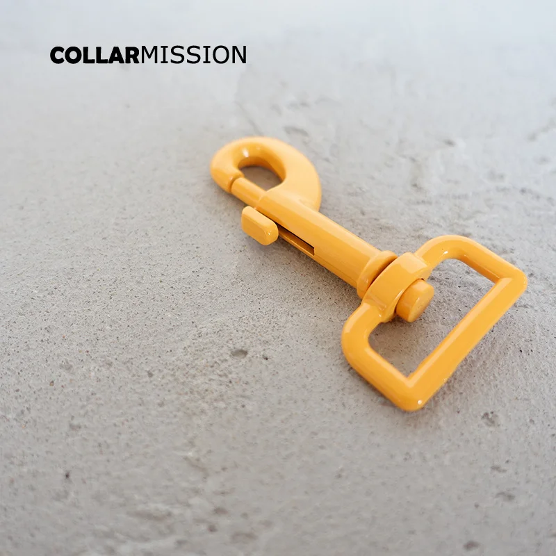 Metal orange colored baking paint dog clip hook durable and strong swivel snap zinc alloy Diy accessories CPK25O | Дом и сад