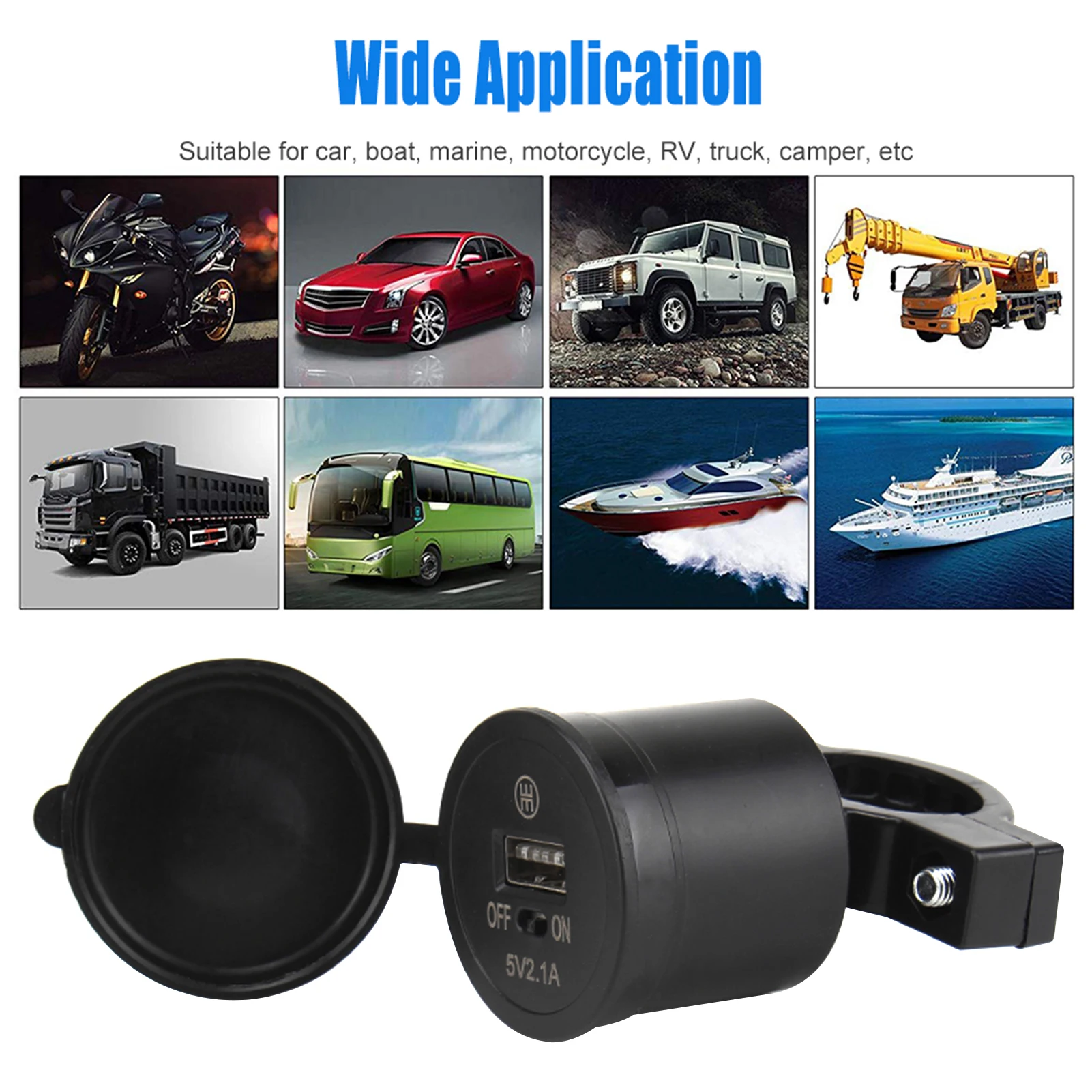 

DC 12V Car Charger Mobile Phone Fast Charging Adapter in Car Quick Charge Dual USB Car Charger Universal for Huawei