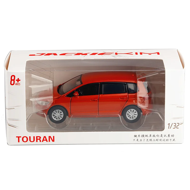 Модель автомобиля Volkswagen Touran L van MPV в масштабе 1:32 6 дверная металлическая модель со