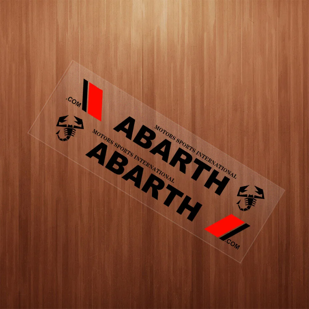 2 шт. наклейки на двери автомобиля логотип Abarth креативная наклейка корпус для Punto