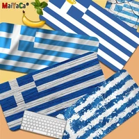greece greek national flags gaming player desk laptop rubber mouse mat for large edge locking speed version game keyboard pad