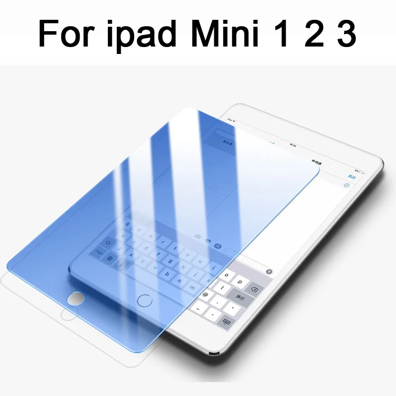 For Mini 1 2 3 Анти-синий светильник из закаленного стекла для iPad Air 1 Air 2 pro 10,5 защитный экран для планшета пленка для iPad mini 2 3 4 5 - Цвет: For Mini 1 2 3