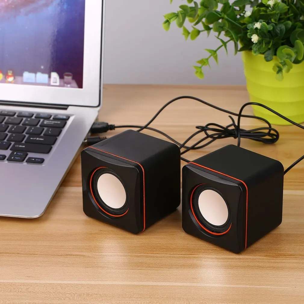 Портативный компьютерный динамик USB мощность музыкальный плеер Усилитель