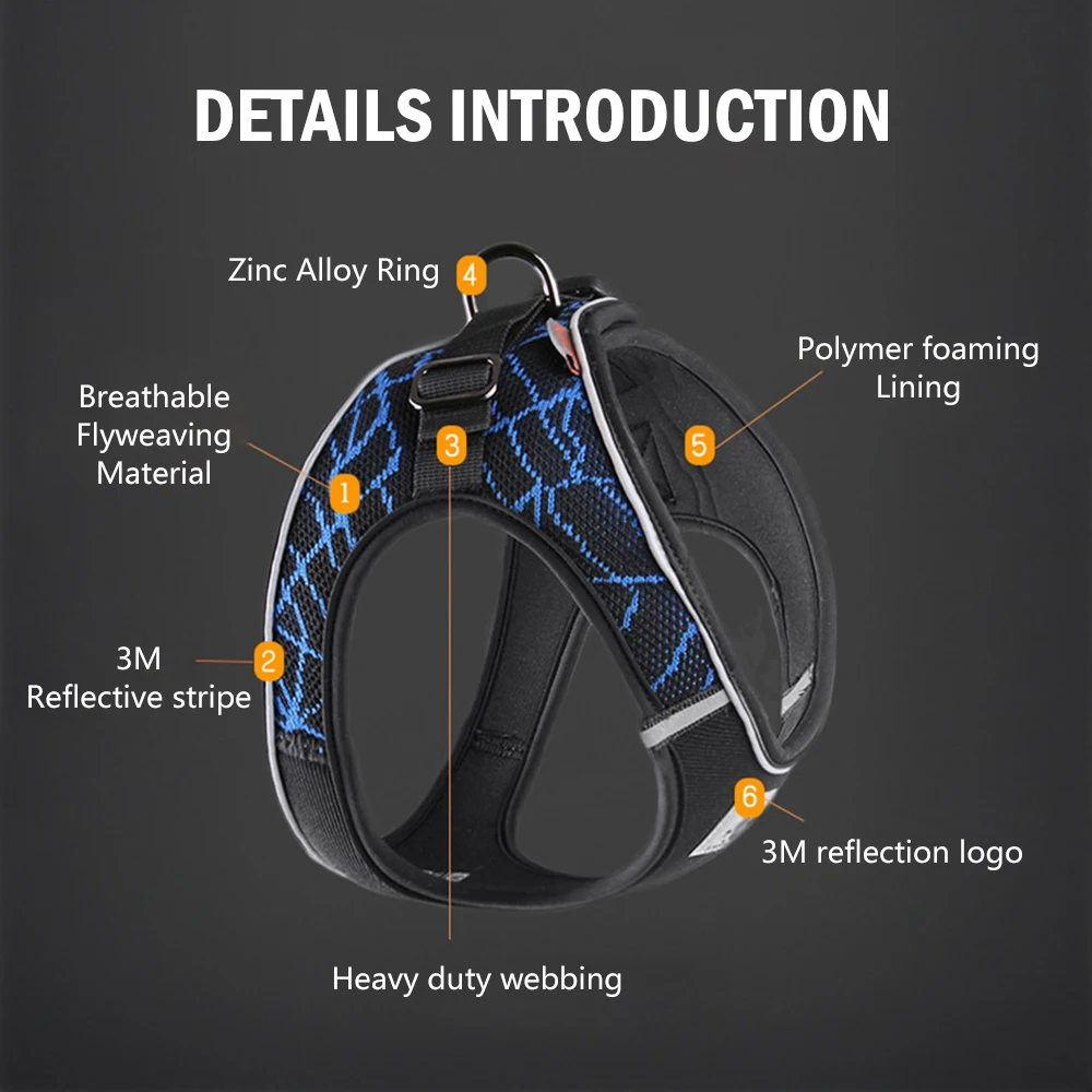 Нагрудный Жилет для домашних животных спортивный жилет собак светоотражающая
