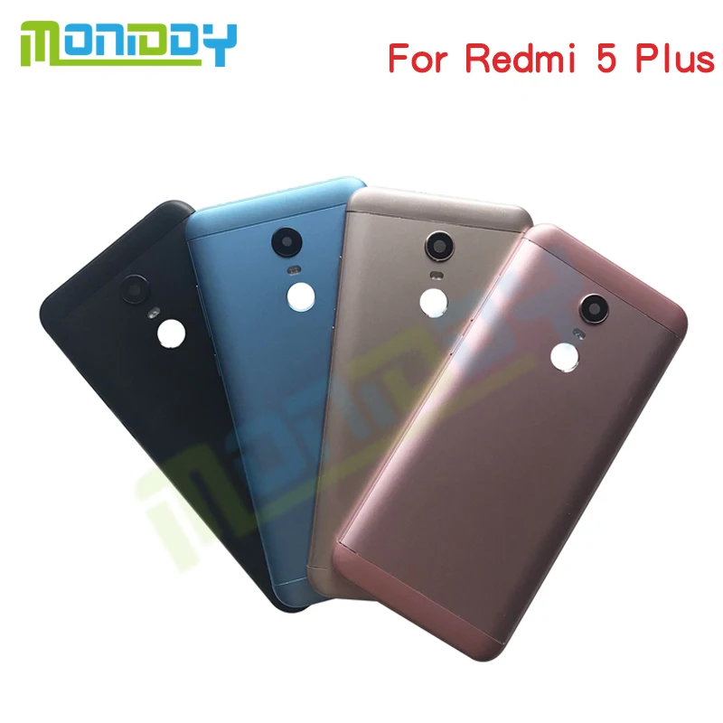 For Xiaomi Redmi 5 Plus Housing Battery Cover Door Rear Back 5Plus Replacement Parts | Мобильные телефоны и аксессуары