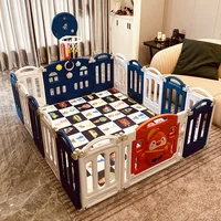 Fence Baby Ground Children Indoor Home Play Crawling Mat Guard Fence Baby Learning To Walk Anti-fall Safety Fence Children