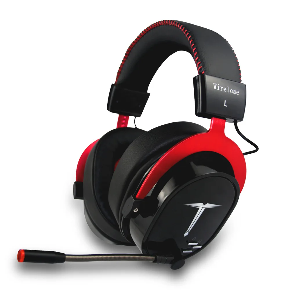 

Headset Wireless Bluetooth Game Headset With Mega Cool Colorful Lighting 5.0 Stereo Esports Headphone