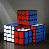 shengshou sengso 2x2 3x3 4x4 5x5 magnetic magic cube puzzle cube intelligent toys for brain training black