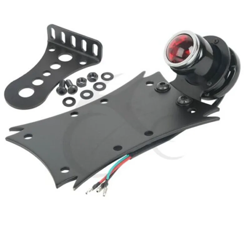 Мотоцикл Горизонтально боковое Крепление номерного знака тормозной задний