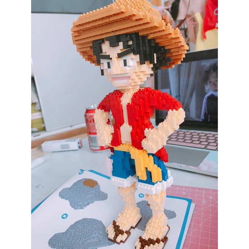 Balody Naruto Ninja Alrale Doraemon Super Mario Sonic Wario Yoshi Luigi Animal Mini Building DIY Алмазные маленькие блоки игрушка без коробки
