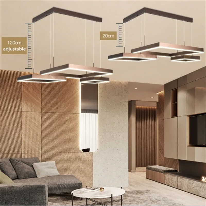 Современная светодиодная Люстра для спальни гостиной столовой креативная