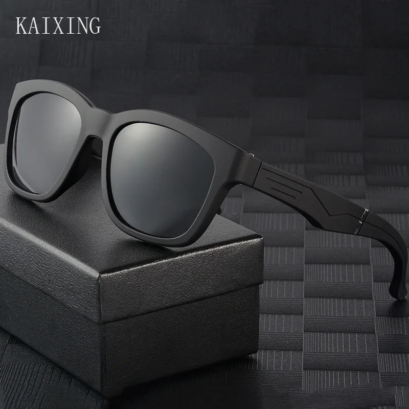 Harga KAIXING Kacamata Pintar Merek 2020 Baru 5.0 Panggilan Musik Bluetooth Nirkabel Kacamata Terpolarisasi Cermin UV400 Untuk Pria Wanita K190