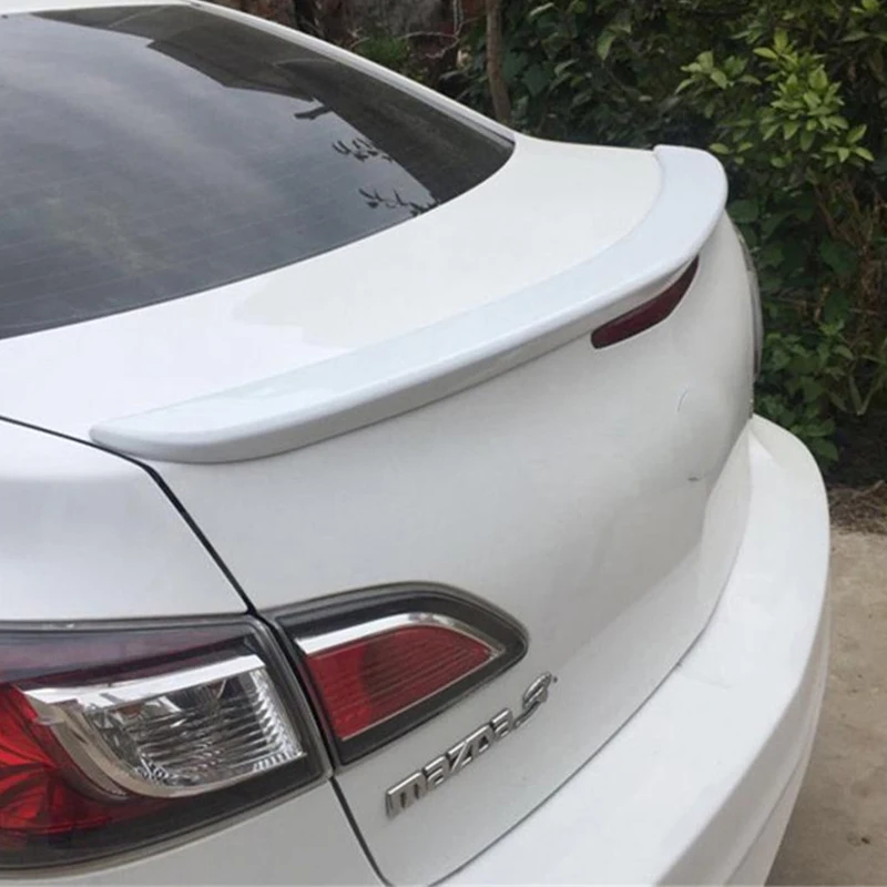 Для спойлера крыло Mazda3 2008-2013 задний губ автомобиля плавник второго поколения/м3