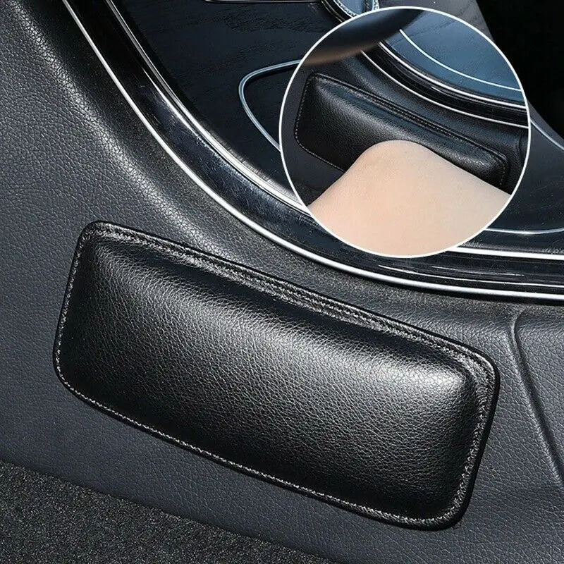 

Universal For Car Leather Leg Cushion Knee Pad Pillow Thigh Support Seat Door Armrest Leg Pad For Bmw Car Interior Decoration