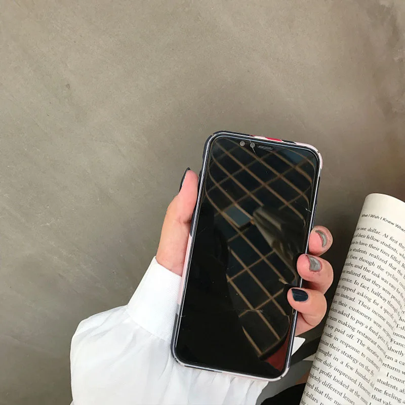 Чехол для телефона с рисунком счастливой рыбы из мультфильма iPhone 6 6s 7 8 Plus X Xs XR Max