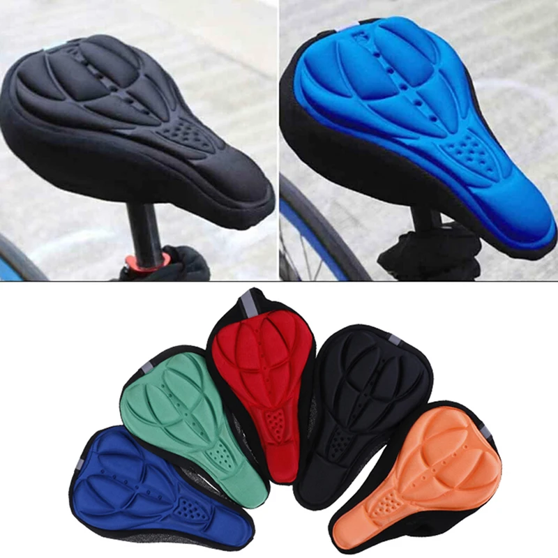 

1Pc Bicycle Saddle 3D Soft Bike Seat Cover Comfortable Foam Seat Cushion Cycling Saddle for Bicycle Bike Accessories