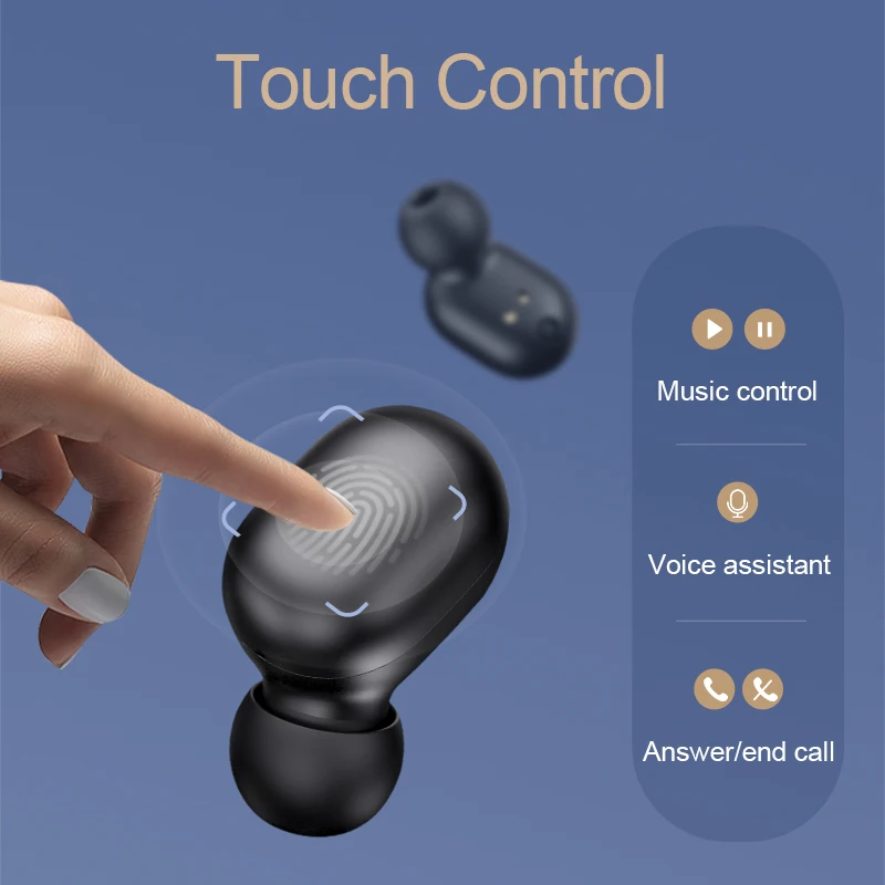 CHTUN GT1 Pro длинные батареи HD стерео TWS Bluetooth наушники сенсорное управление