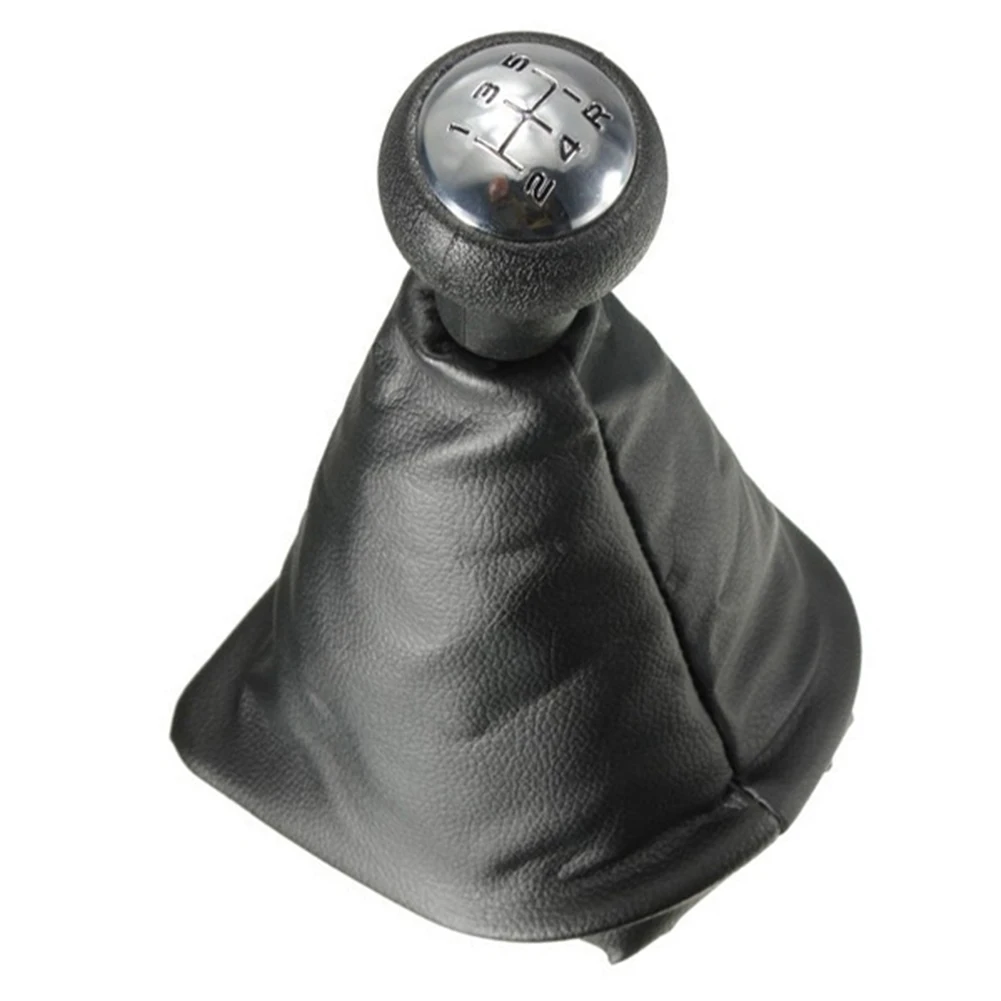 5 Speed Car Gear Shifting Stick Faux Leather Gaiter Knob Cover for Peugeot Citroen Automobile carros Interior Shifts Collar | Автомобили и