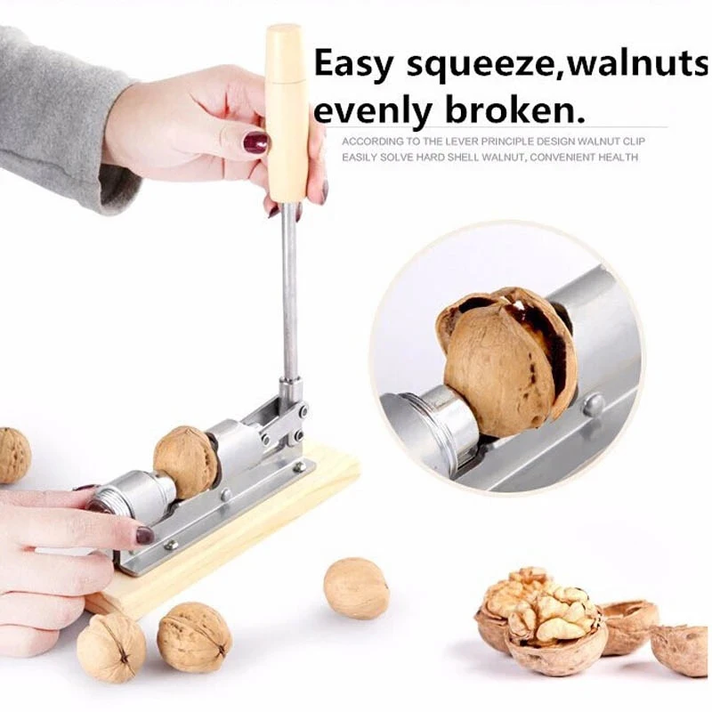 

Nutcracker Crack Almond Plier Nut Hazelnut Hazel Pecan Heavy Duty Walnut Cracker Filbert Machine Sheller Kitchen Tool Supplies
