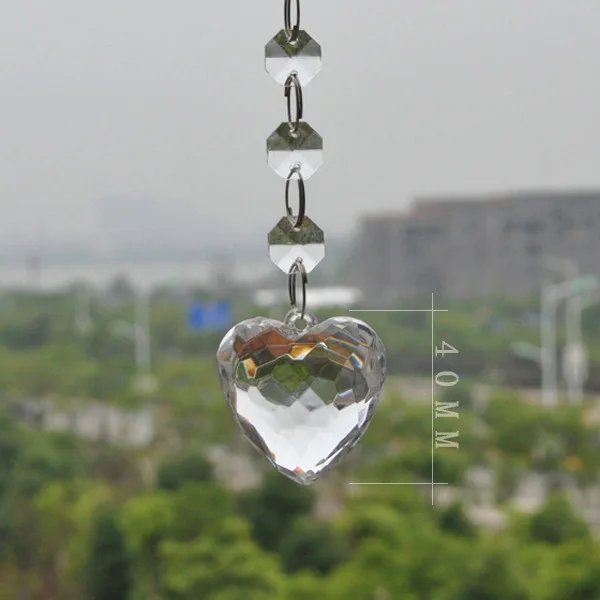 Кристально чистая цепочка из бисера подвесное украшение Свадебный поднос для