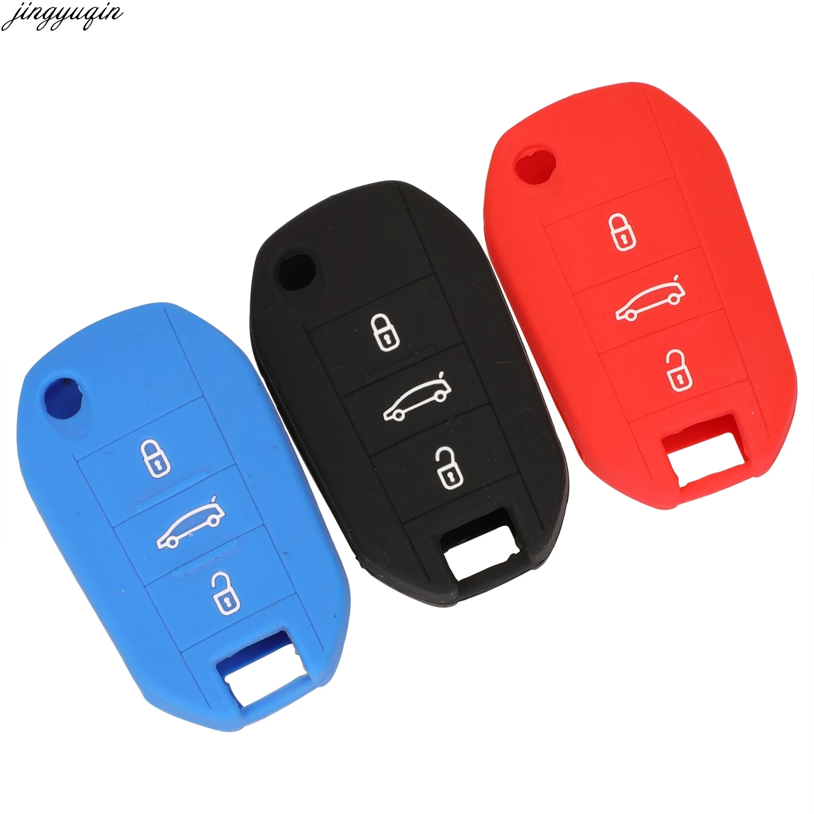 Remote 3 Buttons Case FoldingKey Cover for Peugeot 3008 208 308 RCZ 508 408 2008 407 307 4008 flip remote keyless protected|Ключ от авто| |