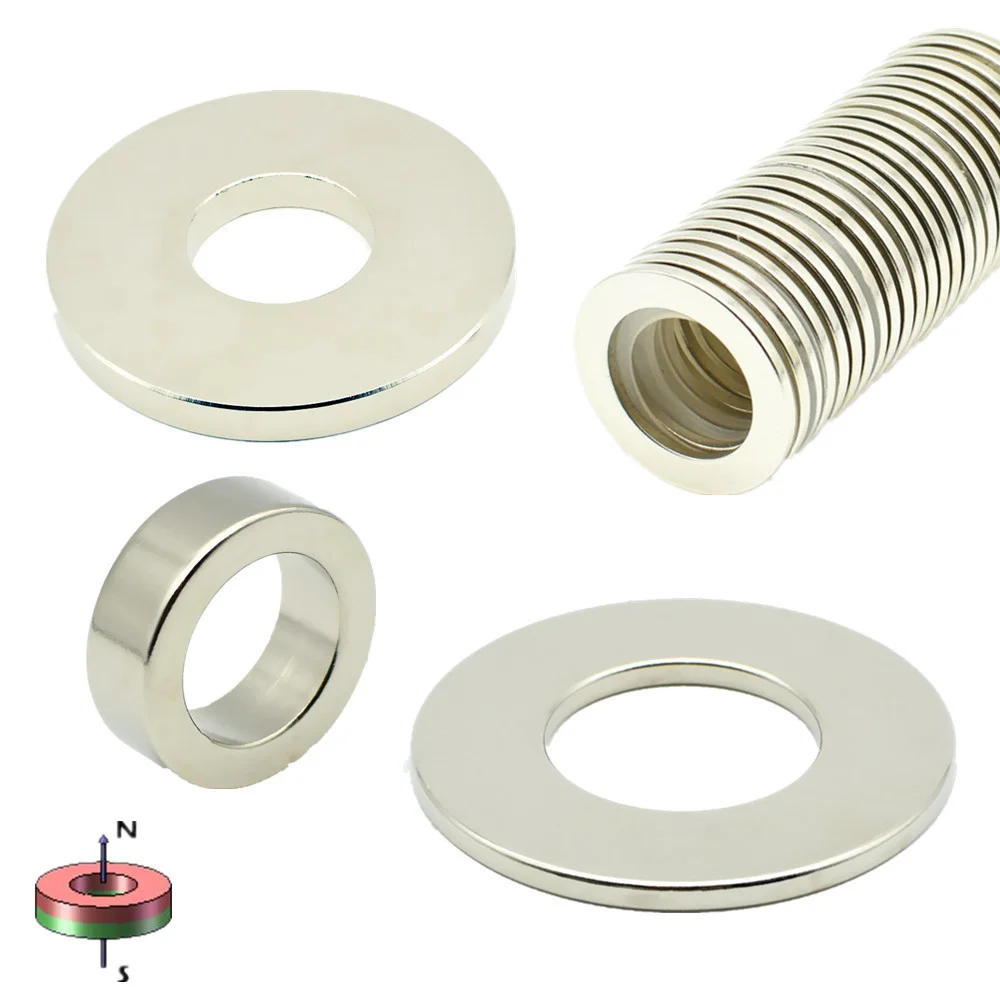 

NdFeB Magnet Ring Dia. 14 15 16 50 60 70 80 100 mm Large Magnetic Ring 15 22 23 25 26 Neodymium Drop Ship