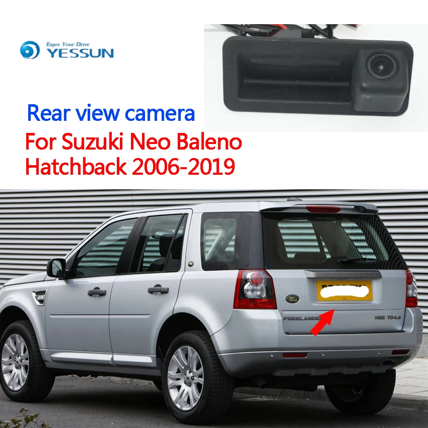 

Для Land Rover Freelander 2 2006 2007 2008 2009 2010 ~ 2015 Автомобильная камера заднего вида, парковочная камера заднего вида, ручка багажника, камера ночного видения