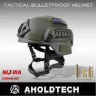AHOLDTECH MS02 лёгкий NIJ IIIA 3A MICH камера с низким вырезом подходит для циферблата Эпическая подкладка Пуленепробиваемый Шлем баллистический шлем для армии полиции