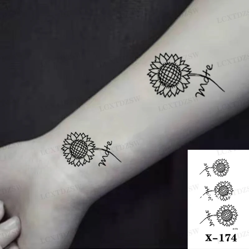 Male And Female Tattoo Stickers, Small Temporary False Tattoos, Stars, Birds, Fingers, Arms Tattoos, Waterproof And Durable