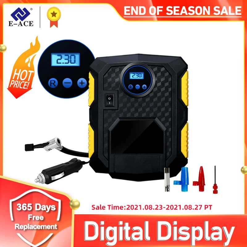 _ Автомобильный насос для Светодиодный н Со светодиодным цифровым дисплеем шин 12