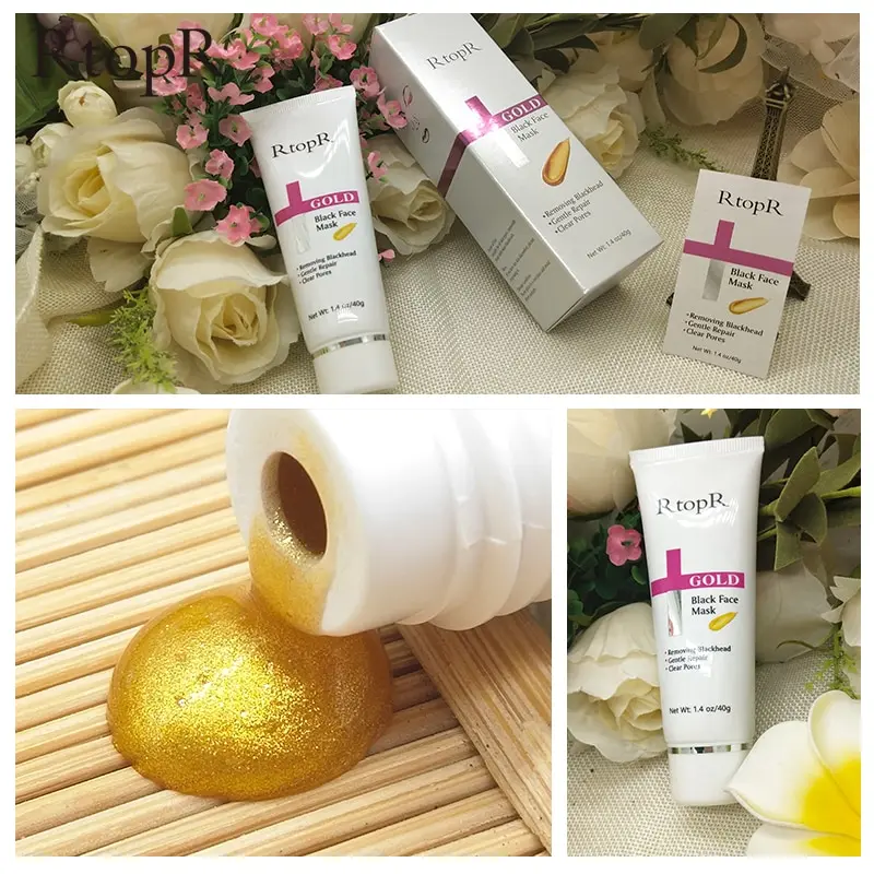 

RtopR Golden Remove Blackhead Gel Facial Pore Peeling Acne Treatment Nose Deep Cleansing Face Whitening Hydrating 40g