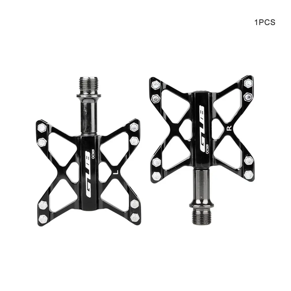 

GUB GC009 Ultralight Pedals MTB BMX Mountain Pedals Bike Bicycle Cycling 3 Bearings Platform Pedals CNC AL6061+ Cr-Mo Axis 240g