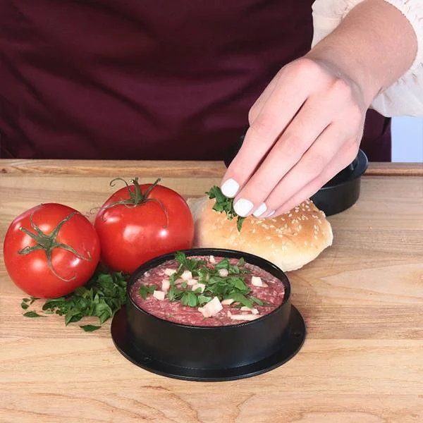 Кухонный круглый пресс для бургеров мяса и гамбургеров из пищевого АБС-пластика
