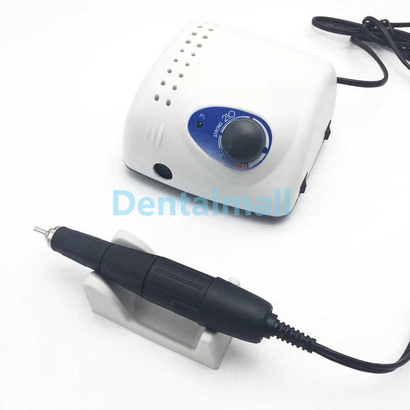 Dental Lab Micro Motor 102L Handpiece Electric Nail Drill  35000RPM Strong 210 MicromotorMachine