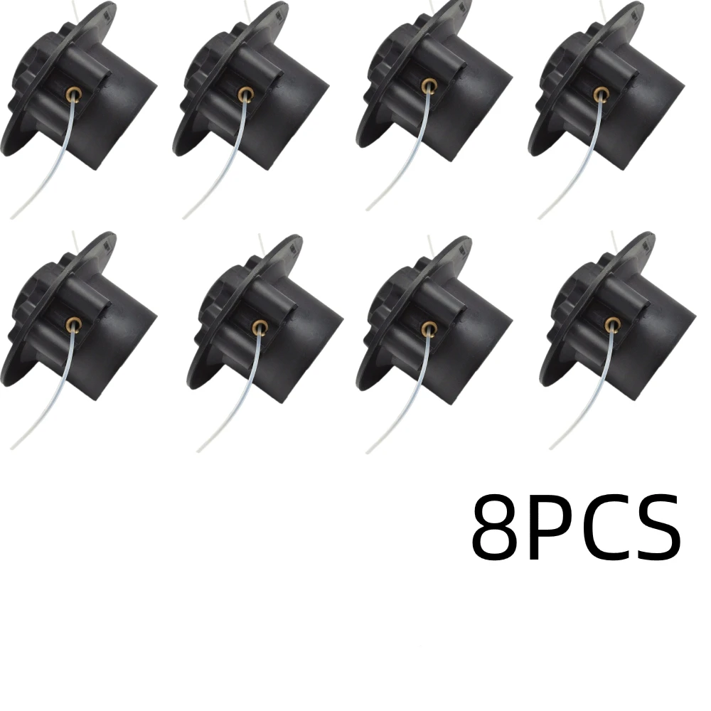 

1 Set of 8 PCS Hardened Plastic Nylon Brush Trimmer Head Durable for Stihl Autocut c5-2 fs38 fs45 fse60 fs50 Easy to Install