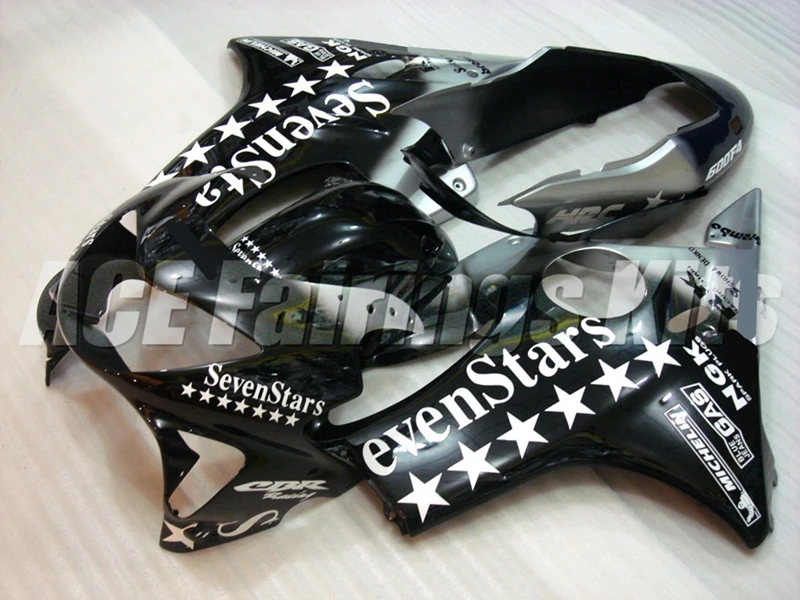 

New ABS Motorcycle bike Whole Fairings Kit Fit For HONDA CBR600 F4 1999 2000 99 00 FS Bodywork set stars