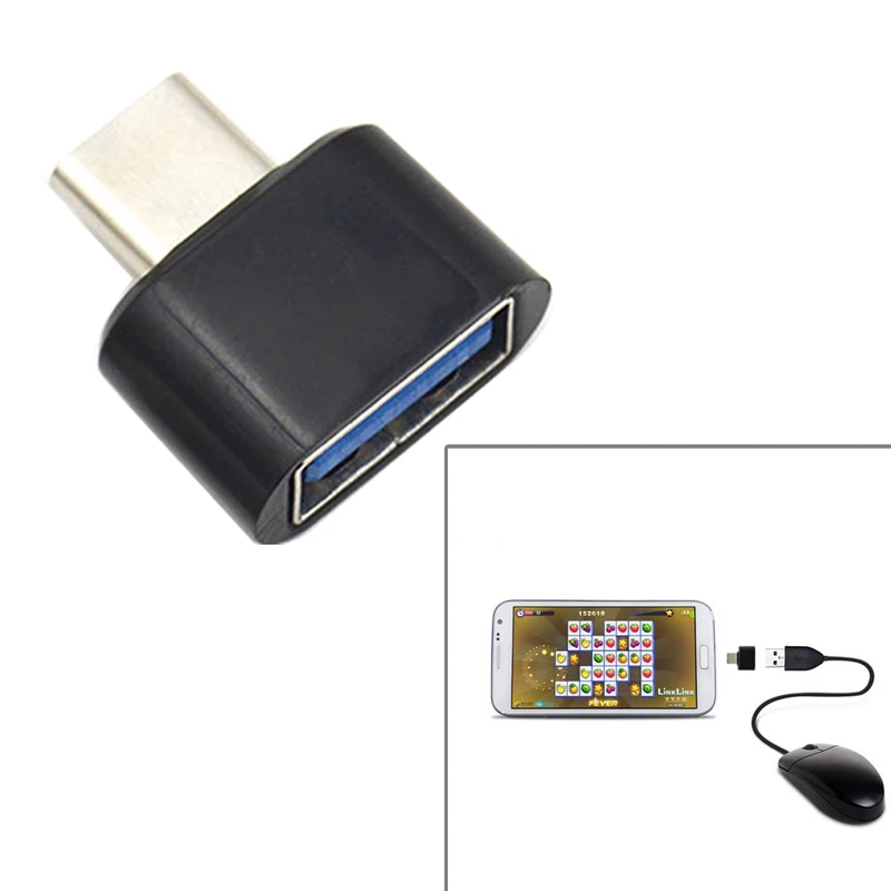 1/2/4 шт. Универсальный Usb-Type C адаптер для мобильных телефонов Android Тип мини-C разъем