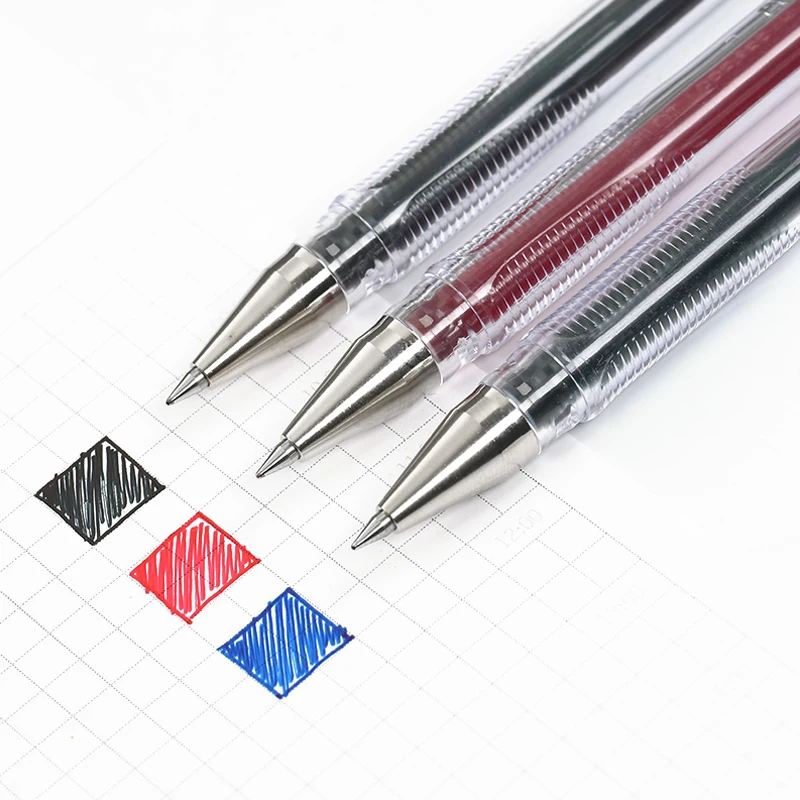 6 шт пилот BL-G1-5T гелевая ручка студенческим пакетом Office PenLarge Ёмкость экзамен