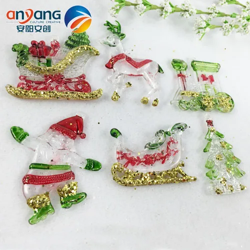 Рождественские украшения подвеска на рождественскую елку 5-6 см акриловая елка