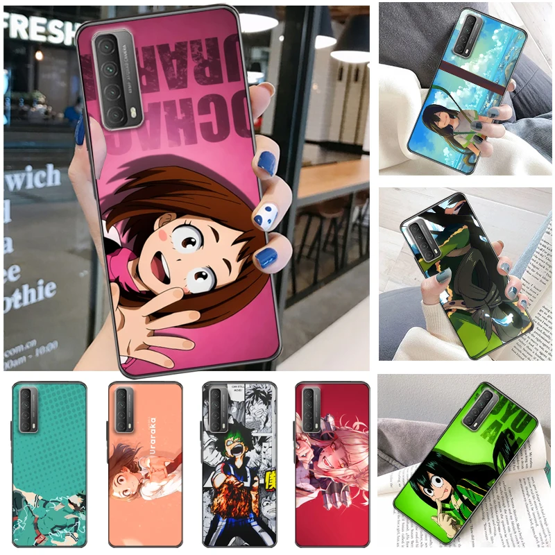 

My Hero Academia Tomura Boku Dabi Shigaraki Todoroki Shouto Bakugou Katsuki Phone Case For Huawei P Smart Z 2019 2021 Funda