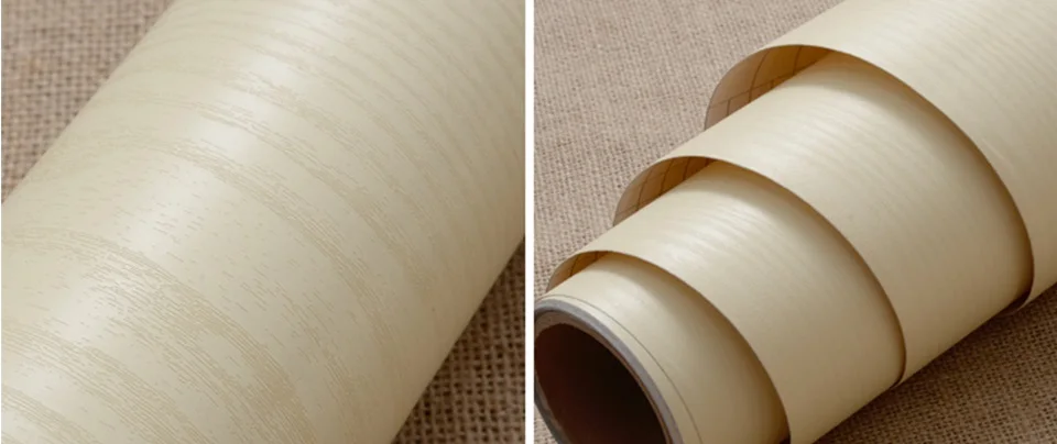 DIY винил ПВХ Самоклеящиеся обои с рисунком фактурной древесины Водонепроницаемый мебель переводная бумага для обновления интерьера Спальня Desktop шкаф декоративная пленка