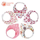 5 шт.упаковка, детские нагрудники из 100% органического хлопка