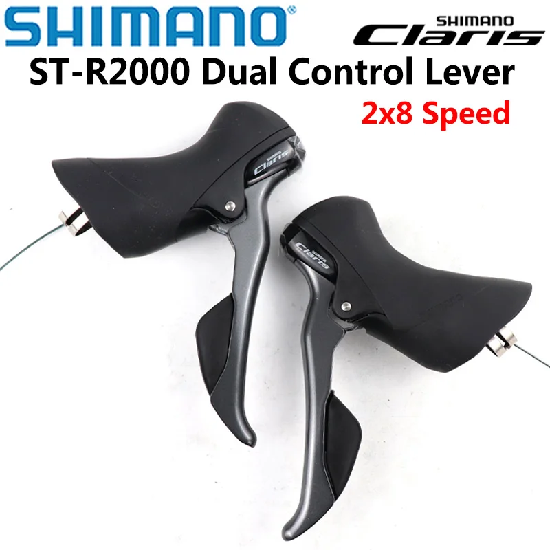 Shimano Claris ST R2000 2x8 Speed STI рычаги переключения передач шоссейный велосипед с двойным